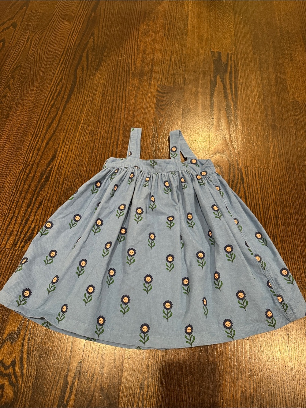 Emile et Ida Blue Floral Sundress